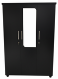 Load image into Gallery viewer, Wardrobe SP Black 3 Door