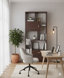 Load image into Gallery viewer, Office Shelf mid century