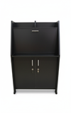 Load image into Gallery viewer, Study Table 136 With Shelf Black