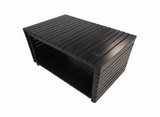 Load image into Gallery viewer, Coffee Table Rubwood Top Reaper Black
