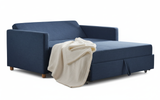 Load image into Gallery viewer, Sofa Cum Bed Navy Blue