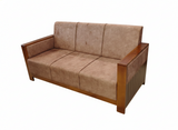 Load image into Gallery viewer, 3 Seater Cushioned Bench