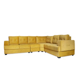 Load image into Gallery viewer, Corner Sofa Yellow