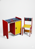 Load image into Gallery viewer, Kids Study Table Set VST 108