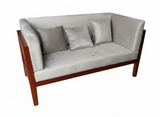 Load image into Gallery viewer, Sofa Three Seater Wooden Handle