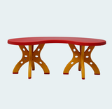 Load image into Gallery viewer, School Table Arch Crescent