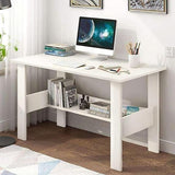 Load image into Gallery viewer, Computer Table White Open