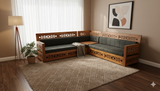 Load image into Gallery viewer, Corner Sofa Jali Cutting