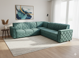 Load image into Gallery viewer, Corner Sofa Stitching Line Dimond