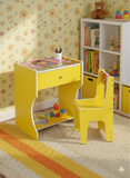 Load image into Gallery viewer, Kids Study Table Set VST 105