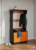 Load image into Gallery viewer, Cloth Hanger With  Shelf VCH 02