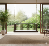 Load image into Gallery viewer, Wooden Swing chair