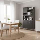 Load image into Gallery viewer, Dining Room shelf Space Saving