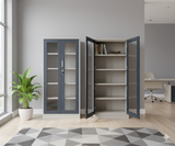 Load image into Gallery viewer, Office Cabinet Glass Door M
