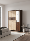 Load image into Gallery viewer, Wardrobe 153 3 Door Deluxe Zeebra