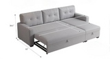 Load image into Gallery viewer, Sectional Sofa Cum Bed