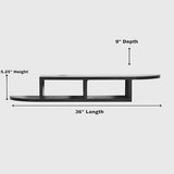 Load image into Gallery viewer, Torche Wooden Mounted TV Unit
