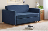 Load image into Gallery viewer, Sofa Cum Bed Navy Blue