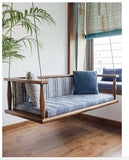 Load image into Gallery viewer, Swing Wooden Bench
