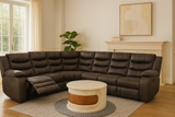 Load image into Gallery viewer, Corner Sofa with Recliner