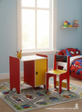 Load image into Gallery viewer, Kids Study Table Set VST 108