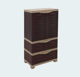 Load image into Gallery viewer, Kids Wardrobe Fusion 1 BDR 2 Plastic Drawer Cabinet