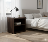 Load image into Gallery viewer, Side Table Front Open BLK