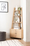 Load image into Gallery viewer, Corner Stand With Bottom Shelf