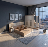 Load image into Gallery viewer, Bedroom set Ivory