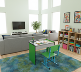 Load image into Gallery viewer, Kids Study Table (Happy)