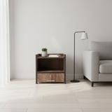 Load image into Gallery viewer, Side Table 1 Drawer Dark