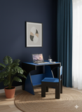 Load image into Gallery viewer, IndfurnKavis Plus Blue Study Table
