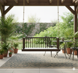 Load image into Gallery viewer, Wooden Swing chair