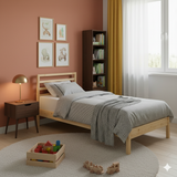 Load image into Gallery viewer, Kids Cot Wooden