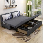 Load image into Gallery viewer, Sofa Cum Bed Dark