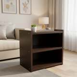 Load image into Gallery viewer, Side Table Front Open BLK