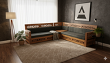 Load image into Gallery viewer, Corner Sofa Jali Cutting