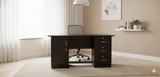 Load image into Gallery viewer, Office Table 112 BLK
