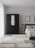Load image into Gallery viewer, Wardrobe SP Black 3 Door