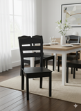 Load image into Gallery viewer, Dining Table Rub DB 103 BLK
