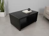 Load image into Gallery viewer, Coffee Table Rubwood Top Reaper Black