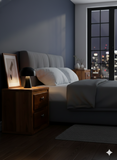 Load image into Gallery viewer, Cot Side box Teakwood