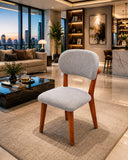 Load image into Gallery viewer, Dining chair Treated mahagony wood cashied-premium organic