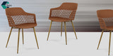 Load image into Gallery viewer, Arm Chair QD-44 Aqua Platinum