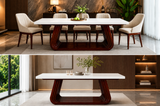 Load image into Gallery viewer, Dining Table 6x3.5 EXCEL ASF monarch Onix top