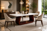 Load image into Gallery viewer, Dining Table 6x3.5 EXCEL ASF monarch Onix top
