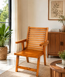 Load image into Gallery viewer, Garden &amp; Sitout chair EIP Vintage RB wood 390348